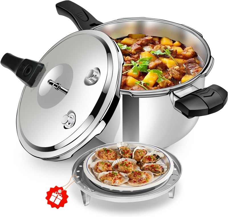 KAIVESEA Pressure Cooker Stainless Steel ollas de presión para cocinar stovetop pressure cookers 4.22qt olla de presion rice cooker mini pressure cookers stainless steel small pressure cooker - Image 1